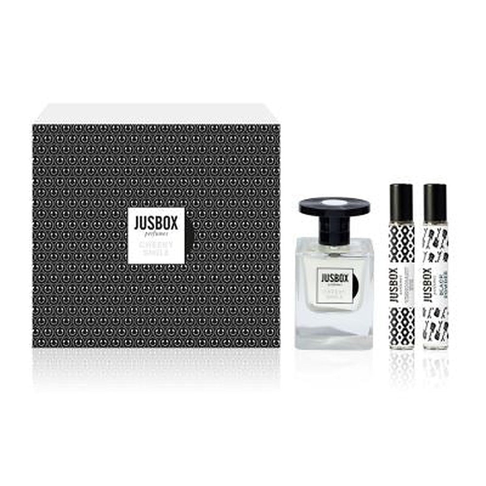 Jusbox Cheeky Smile Eau de Parfum 78 ml + Visionary Eye 7,8 ml + Black Powder 7,8 ml — Eau de Parfum
