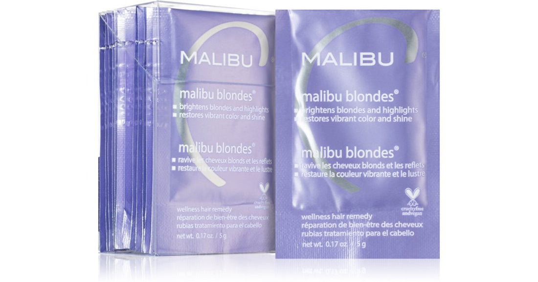 Malibu C Wellness Hair Remedy Capelli Biondi 12x5 g — Trattamento Capelli
