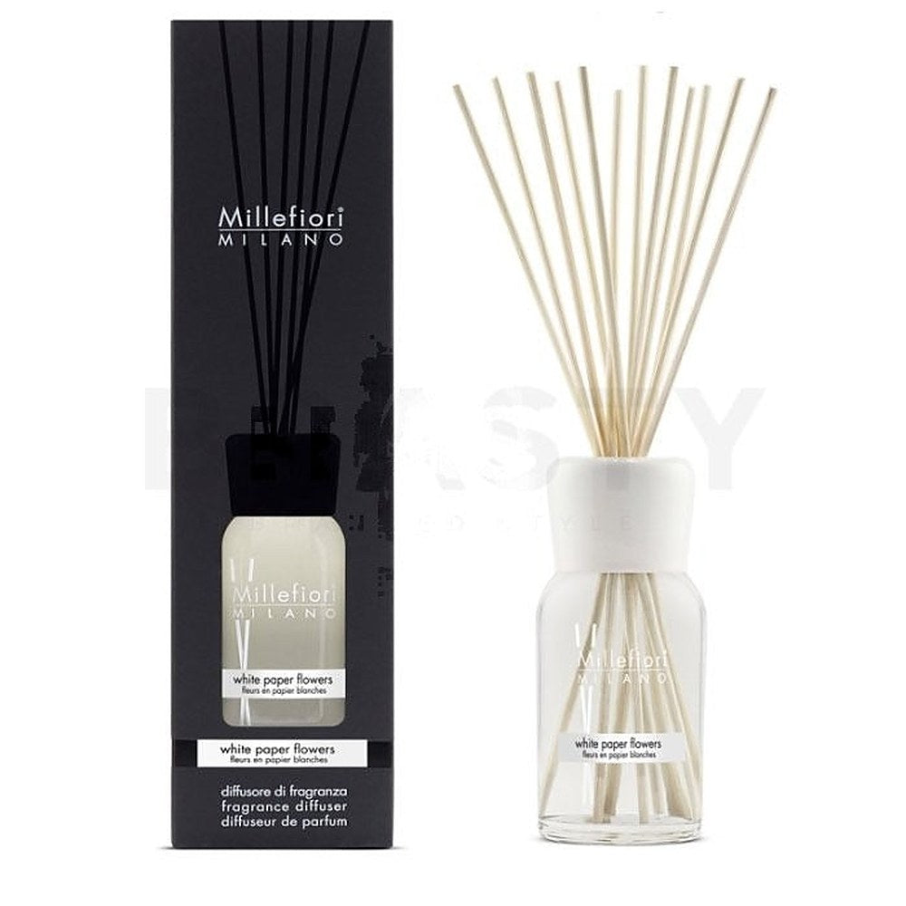 Millefiori Milano White Paper Fiori 500 ml — Profumatore Ambiente