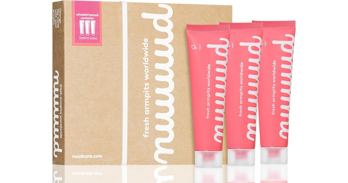 Nuud Wholelottanuud 3x40 ml — Deodorant