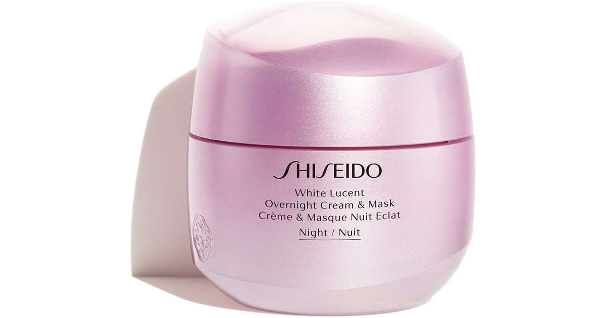 Shiseido Creme e máscara noturna White Lucent 75 ml