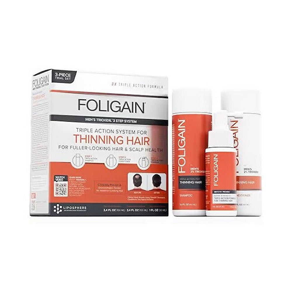 Foligain Triple Action Set Uomo — Hårset