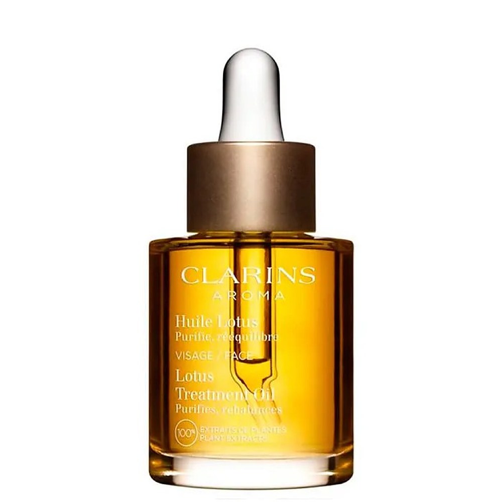 Clarins Lotus 오일 트리트먼트 복합성-지성 피부용 30 ml — 페이스 오일