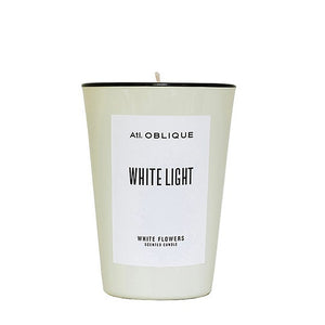 Atelier Oblique White Light Candela — Candela profumata