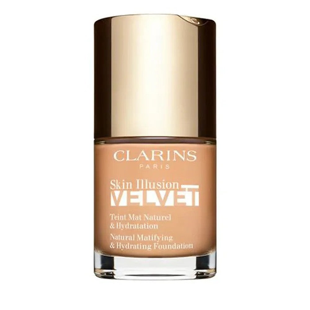 Clarins Skin Illusion Velvet Natural Fondotinta 107C Beige 30 ml — Fondotinta