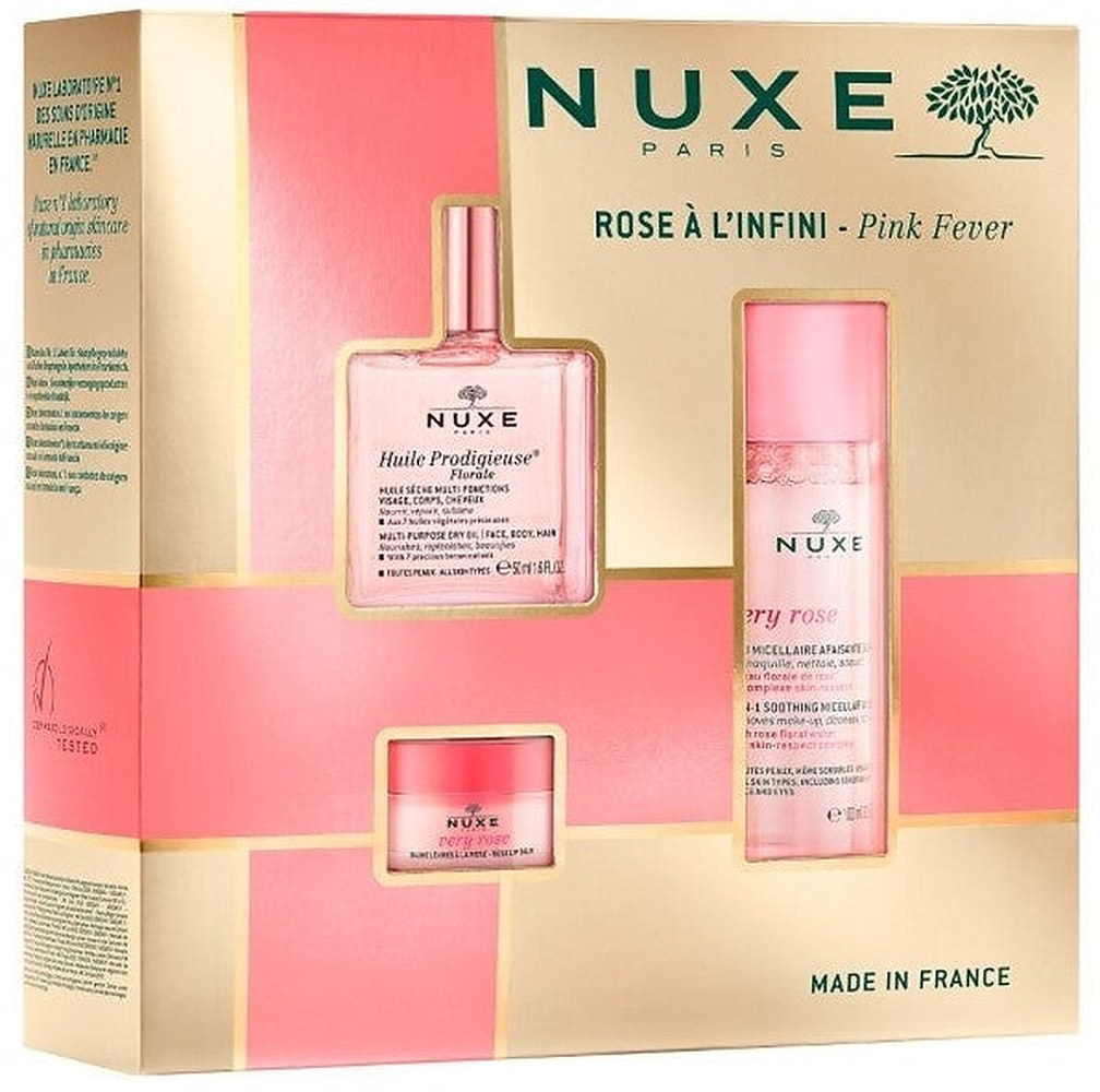 Nuxe Very Rose Cofanetto 150 ml — Ansigts- og kropssæt