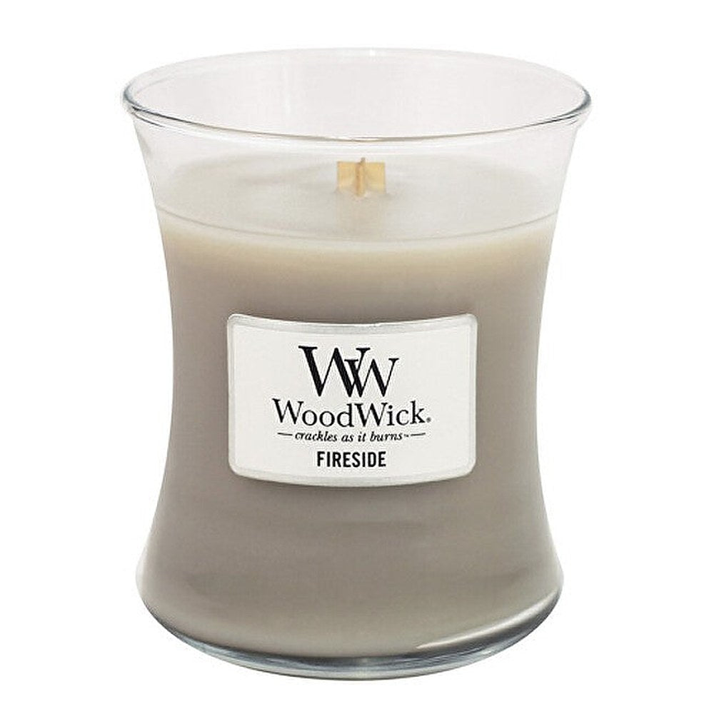 Woodwick Fireside 275 g — נר ריחני