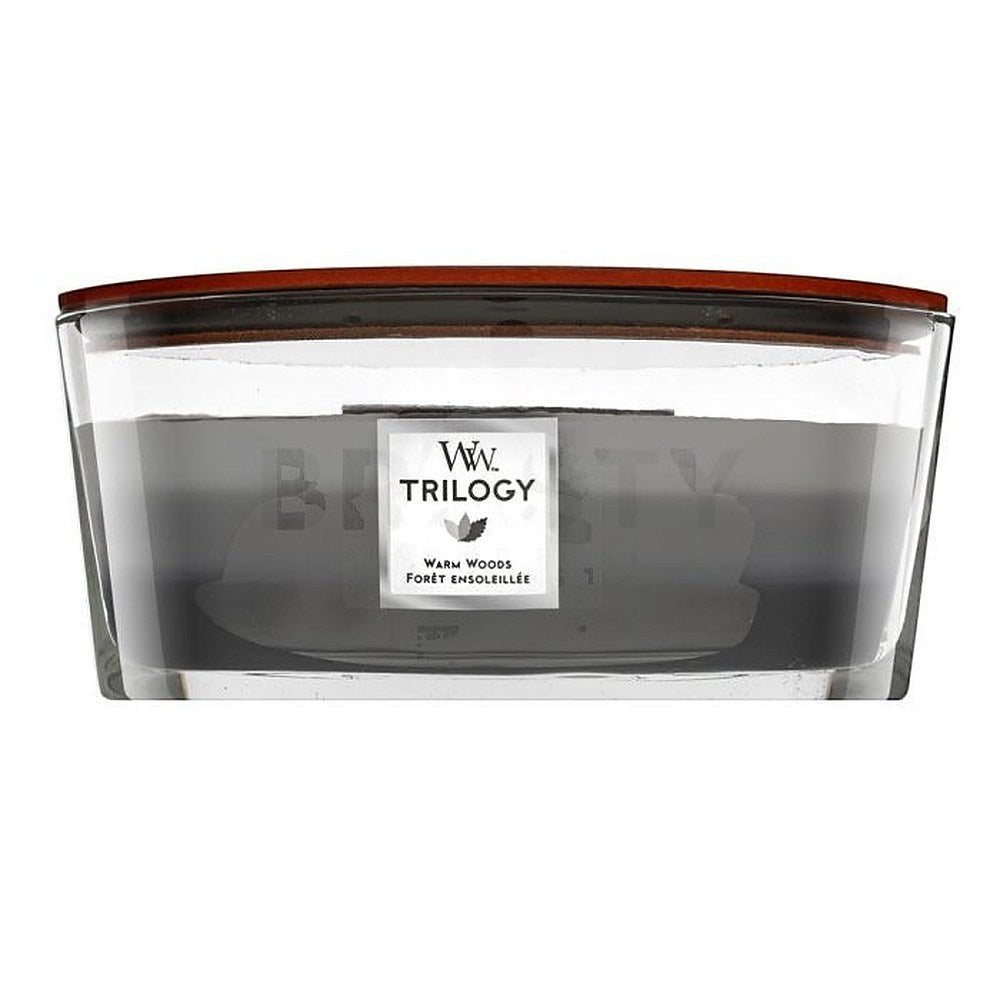 Woodwick Warm Woods Trilogy Ship Ljus 453,6 g — Ljus