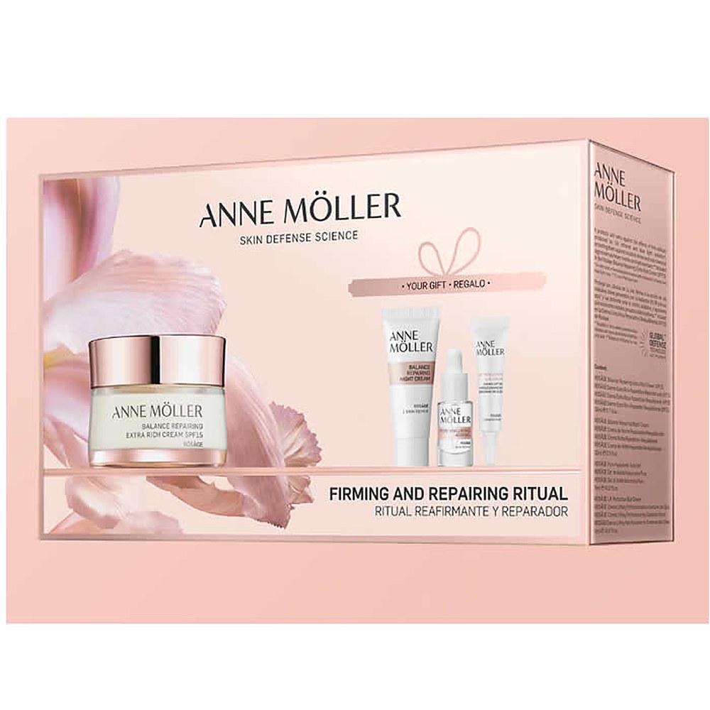 Anne Möller Rosage Giorno Extra Ricca 50 ml — Ansigtscreme Gaveæske 4 stk.