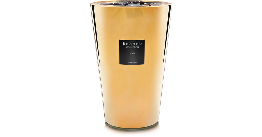 Baobab Collection Les Exclusives Aurum Stearinlys 6,5 cm — Duftlys