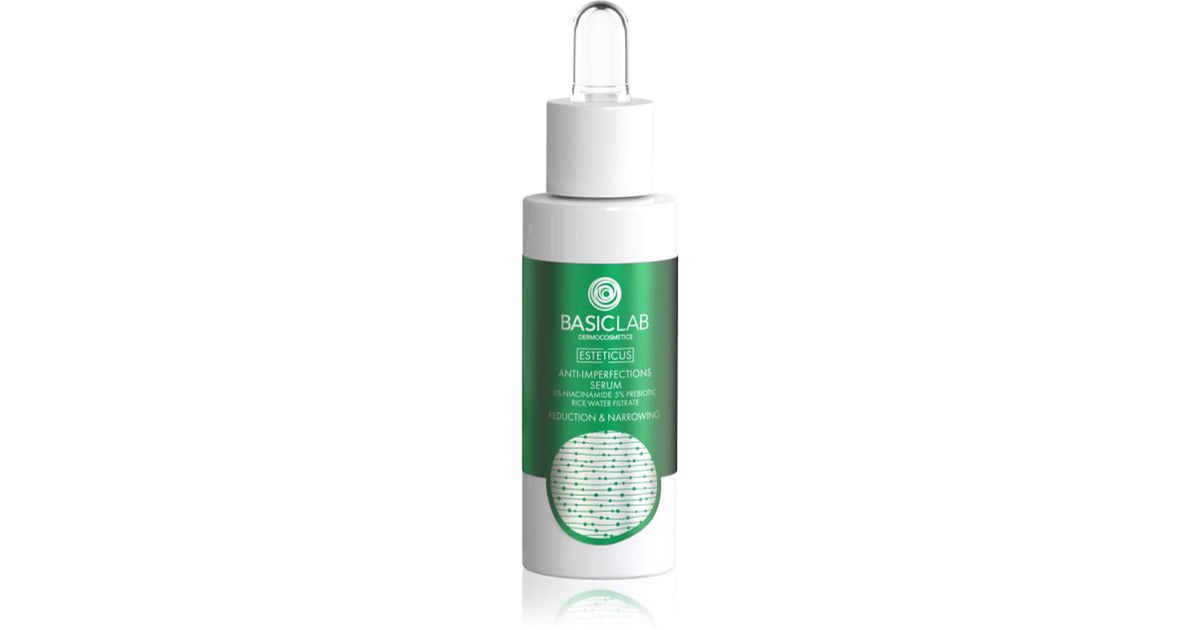 BasicLab Dermocosmetics Esteticus Siero leggero pelli grasse 30 ml