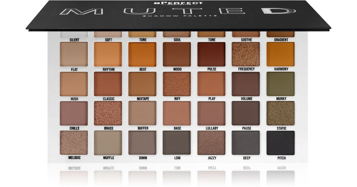 BPerfect Muted 364 g — Lidschattenpalette 