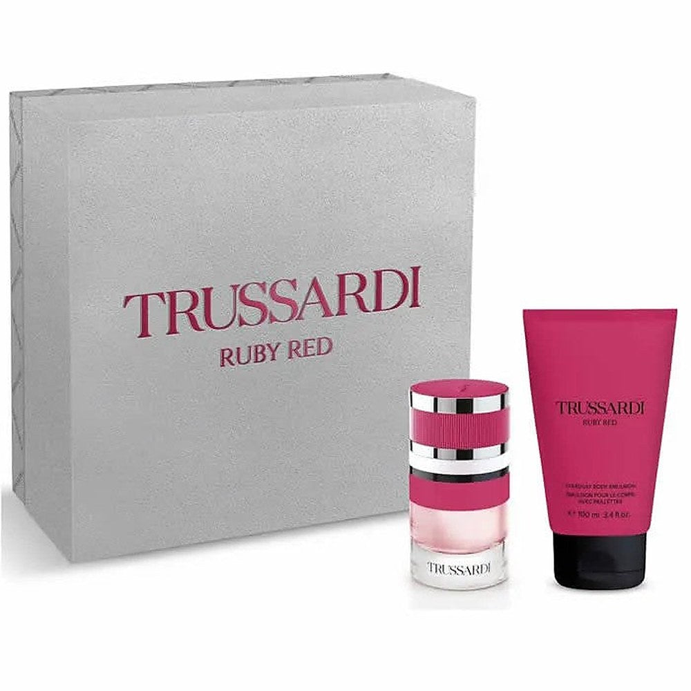 Trussardi Ruby Red Eau De Perfume Spray 60 ml Setti 2 kpl