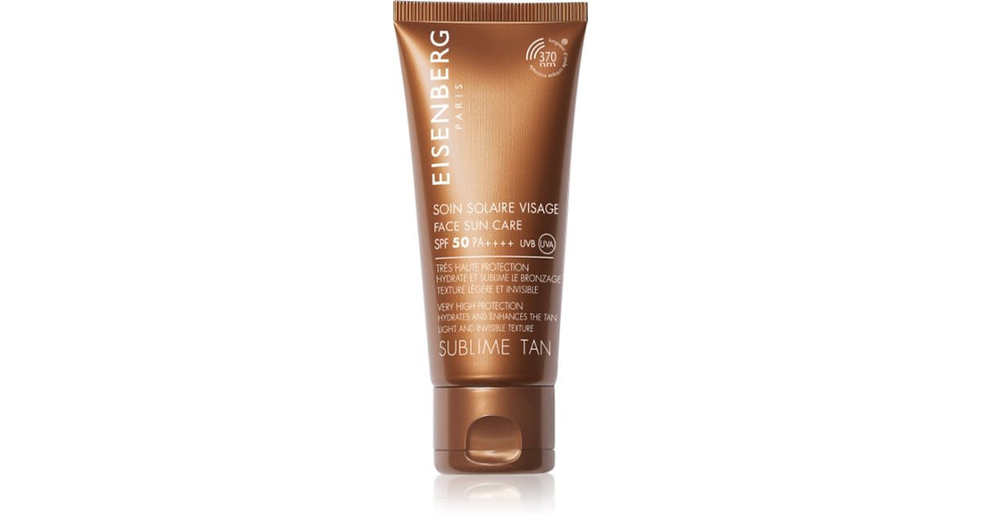 Eisenberg Solbeskyttende Ansigtsbehandling SPF 50 50 ml — Solcreme til Ansigt