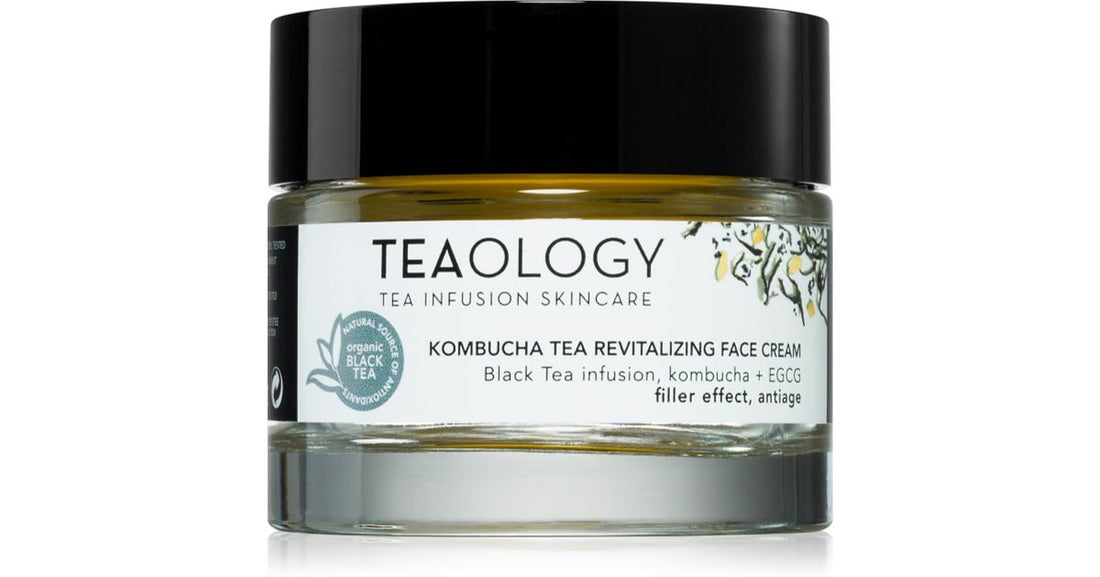Teaology Crema Viso Rivitalizzante Anti-Age Kombucha 50 ml — Crema Viso