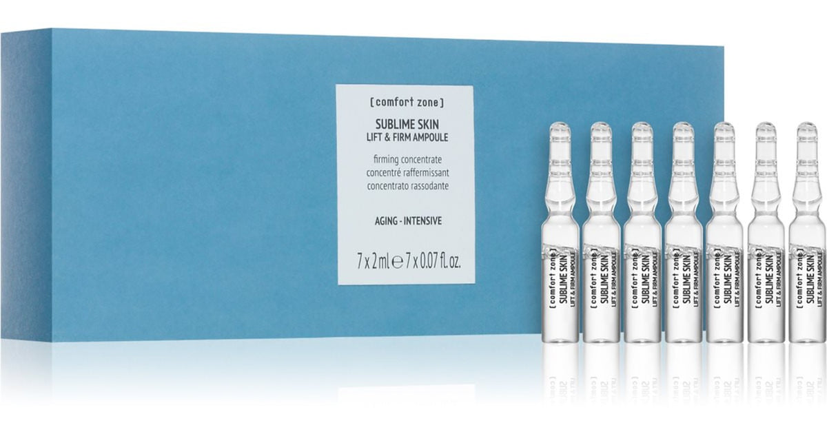 Comfort Zone Sublime Skin 7x2 ml — Anti-rynke ampuller