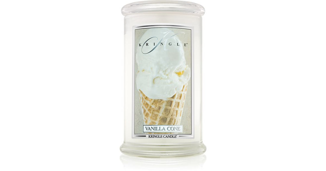 Kringle Candle Vonná svíčka Vanilla Cone 624 g