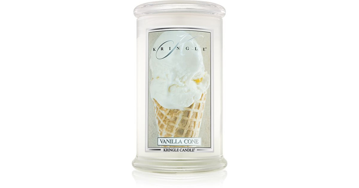 Kringle Candle Vanille avec bougie parfumée 624 g