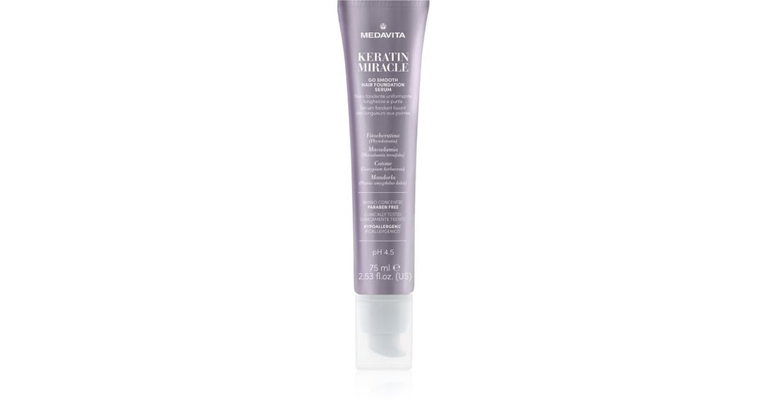 Medavita Keratin Miracle Go Smooth 75 ml — Siero Capelli