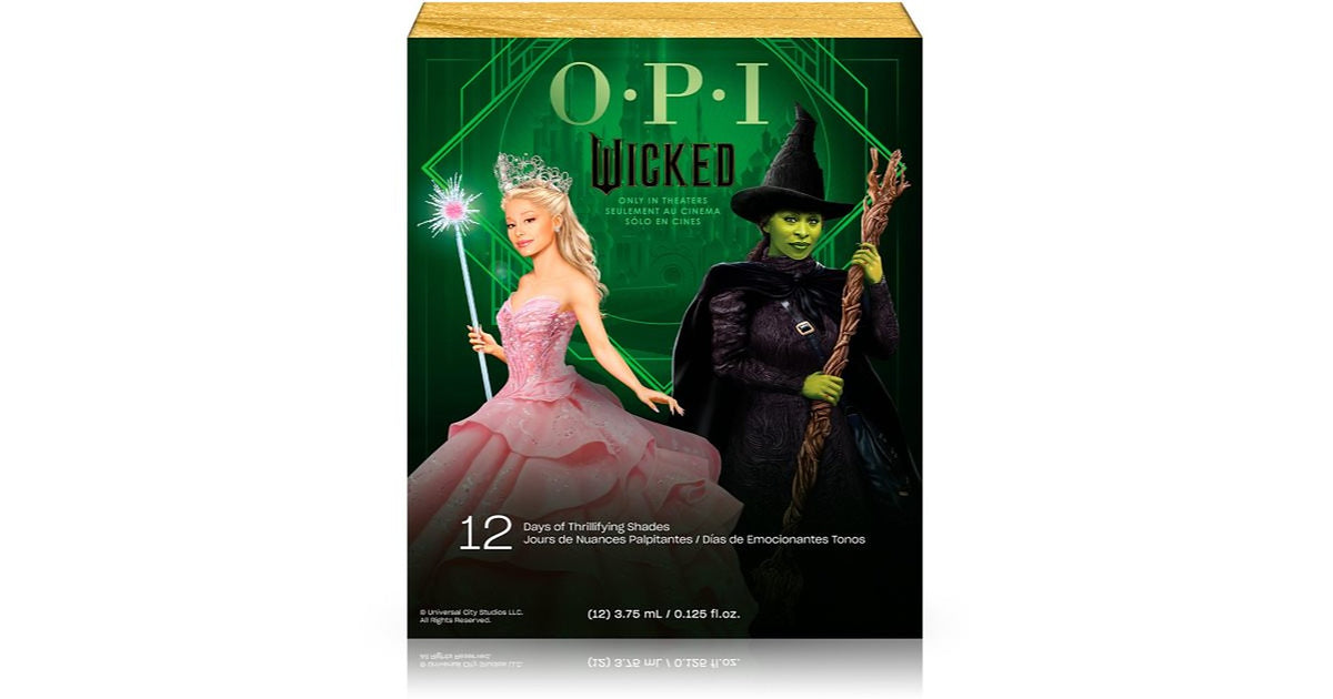 OPI Wicked Advent calendar mini 12x3,75 ml — Nail Polish Set 