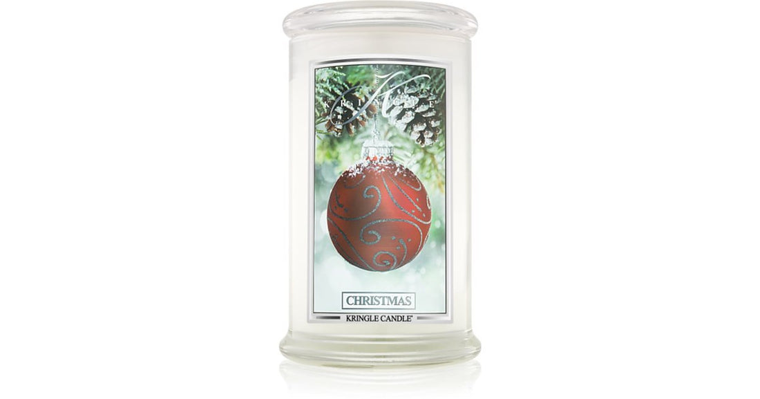 Kringle Candle Vánoční vonná svíčka 624 g