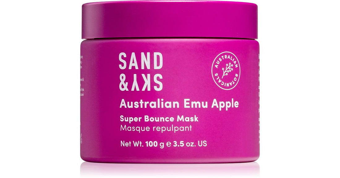 Sand &amp; Sky Australský Emu Apple Super Bounce maschera hydratační a rozjasňující na obličej 100 g