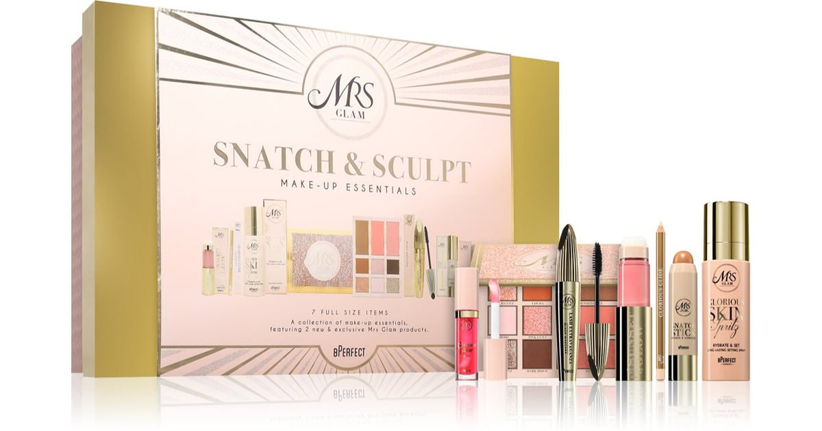 BPerfect Conjunto de presente feminino Mrs Glam Snatch &amp; Sculpt