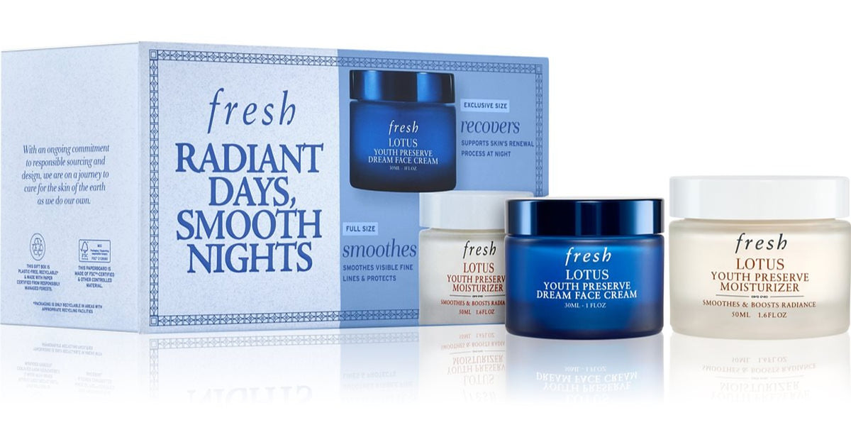 Fresh Radiant Days Smooth Nights — Sæt Ansigtspleje