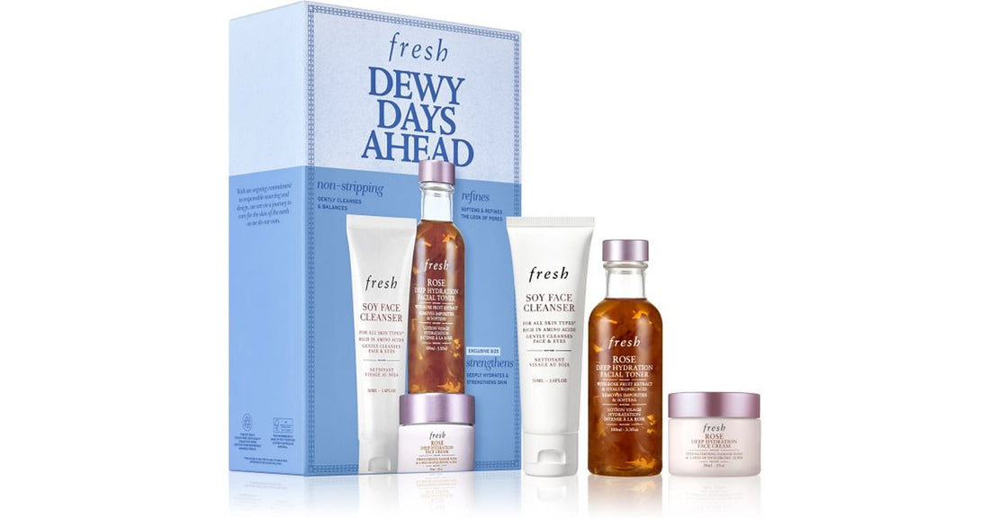 Fresh Dewy Days Ahead 50 ml + 100 ml — Set Skincare Viso