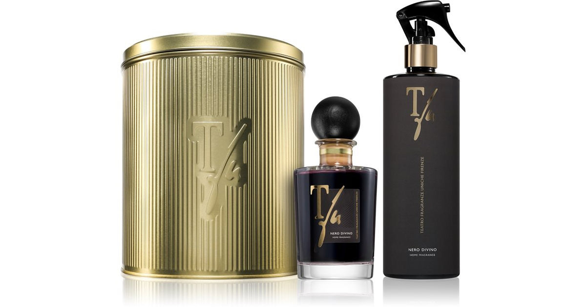 Teatro Fragranze Gold Tin Box Nero Di Vino — Eau de Parfum