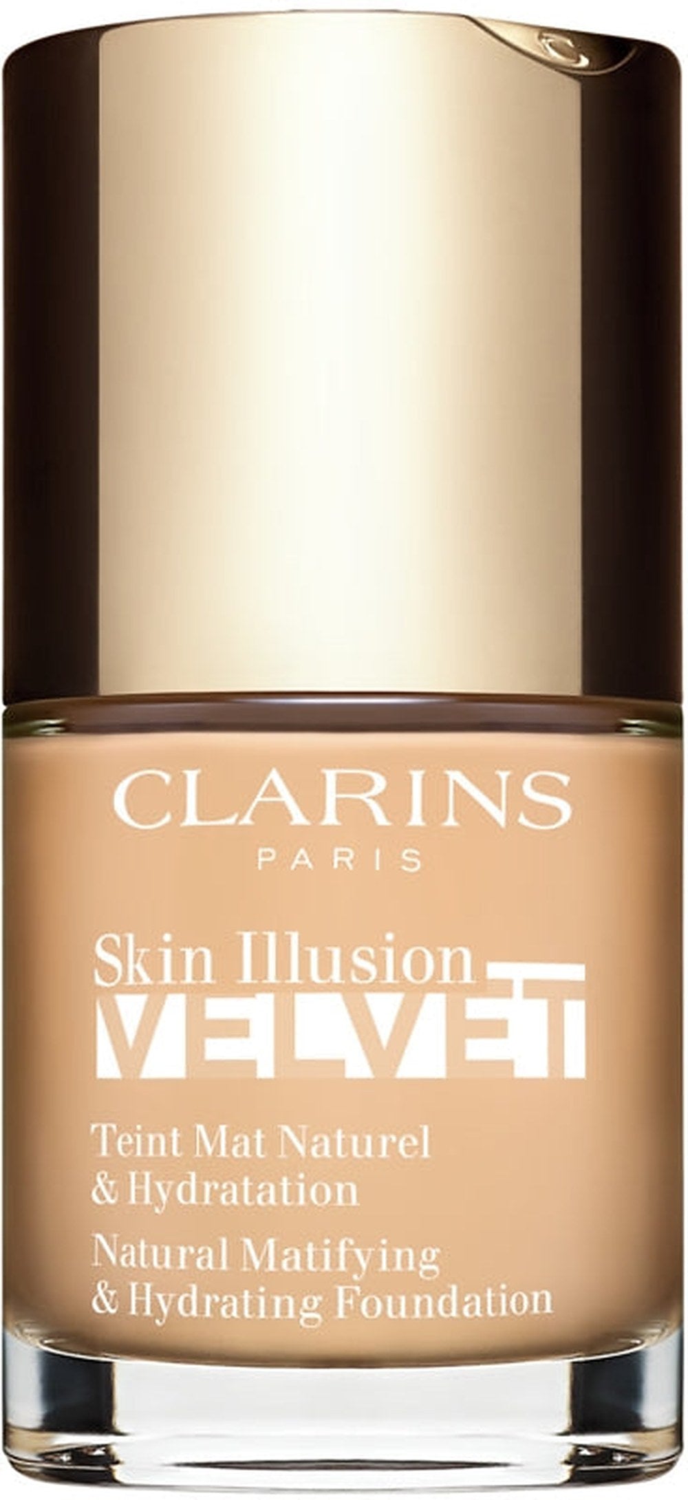 Clarins Skin Illusion Velvet 哑光滋养粉底液，色号 103N，30 毫升