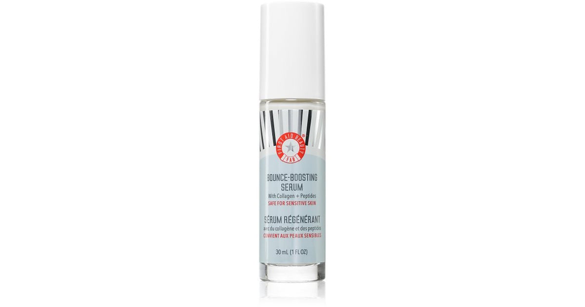 First Aid Beauty סרום פנים מחליק ומגביר קפיצות עם קולגן 30 מ"ל