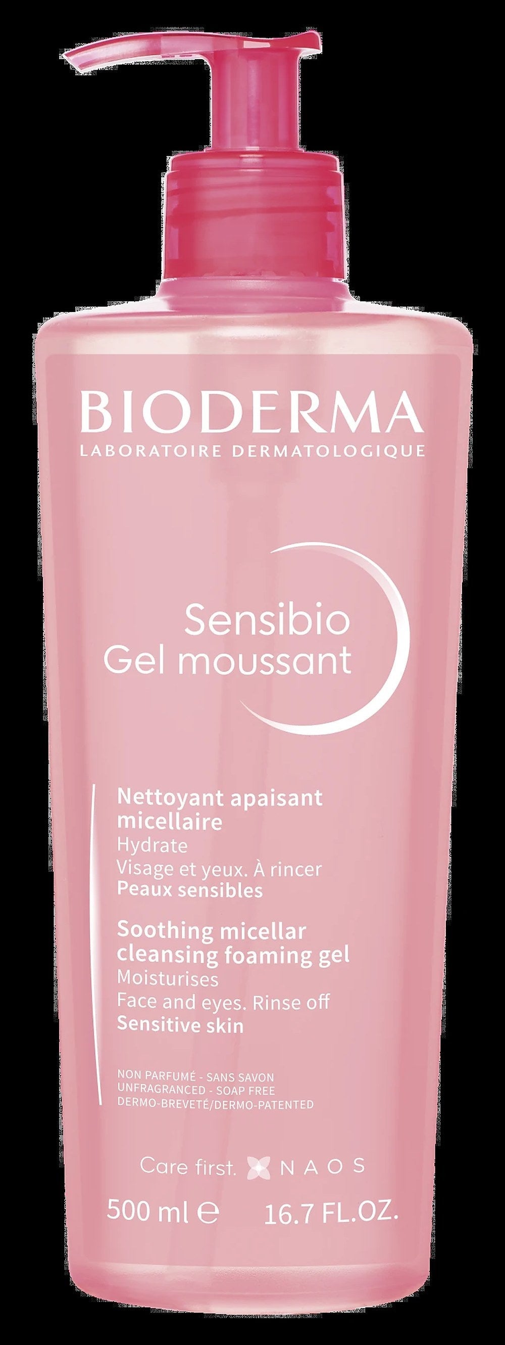 Bioderma Sensibio Gel schiumogeno 500 ml — Rensende gel