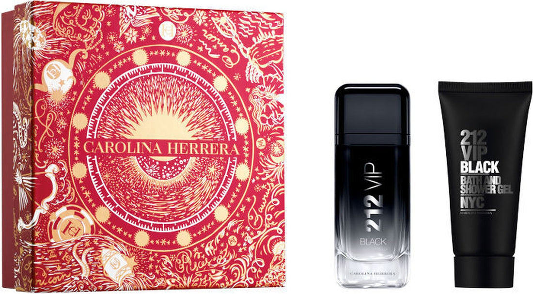 Carolina herrera 212 VIP Black - EDP 100 мл + спрей-гель 100 мл