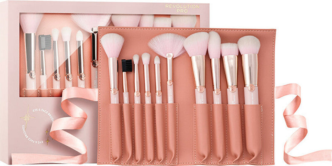 Revolution pro Set Pennelli Influencer Overnight Full Beat — Set Pennelli