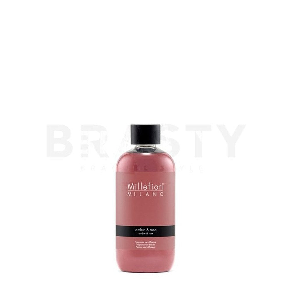 Millefiori Milano Ambra &amp; Rosa 250 ml — Ricarica diffusore