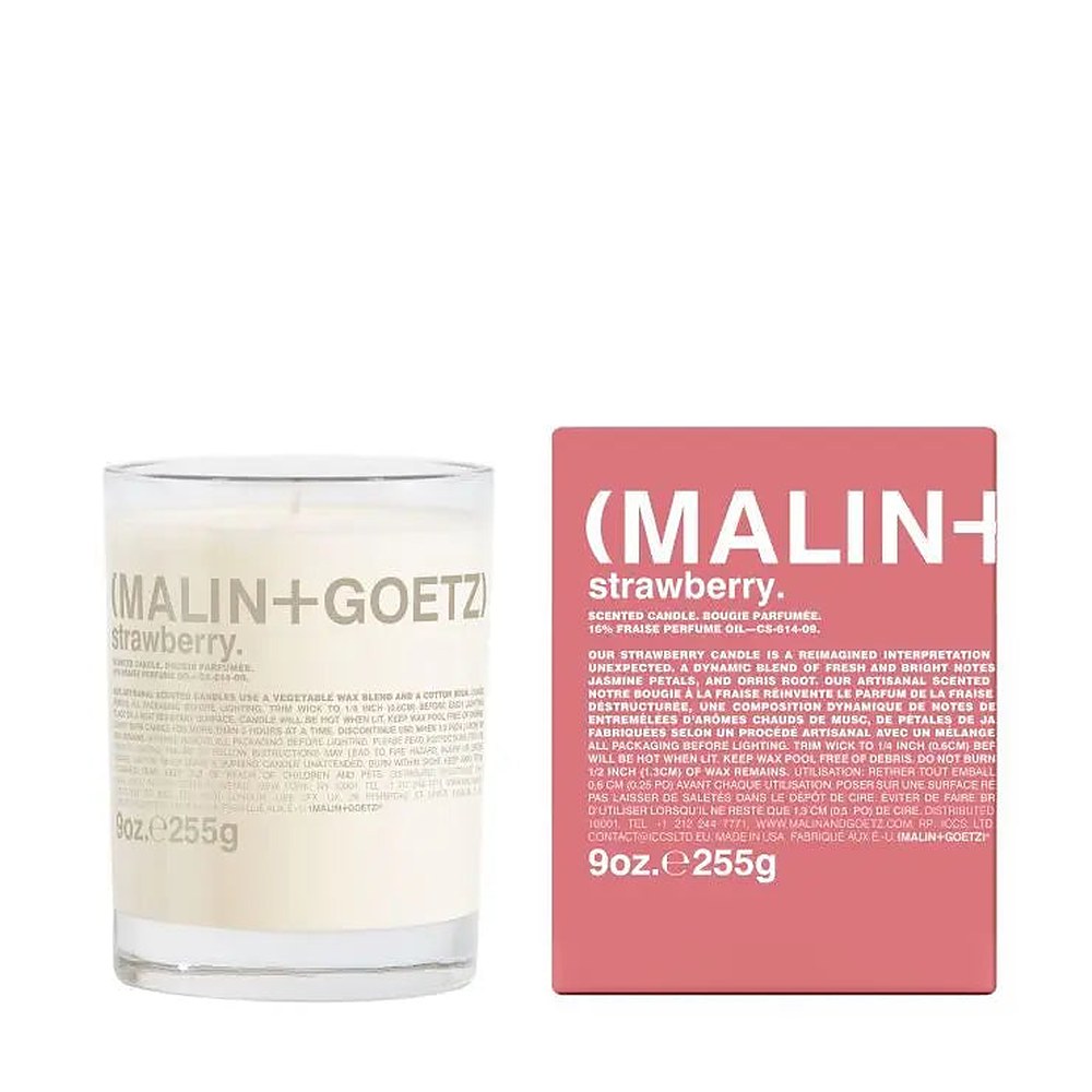 Malin+Goetz Strawberry 255 g — Stearinlys