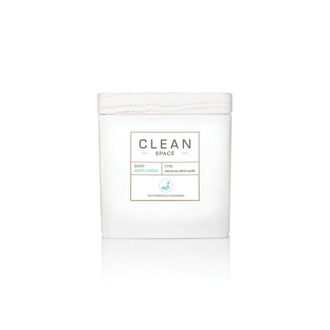 Clean Space Warm Cotton Scented Candle 227 g