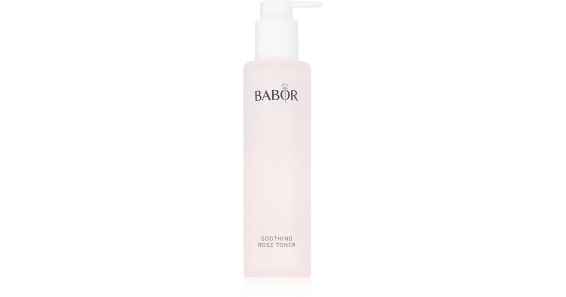 BABOR Cleansing Soothing lozione tonica viso con acqua di rose 200 ml
