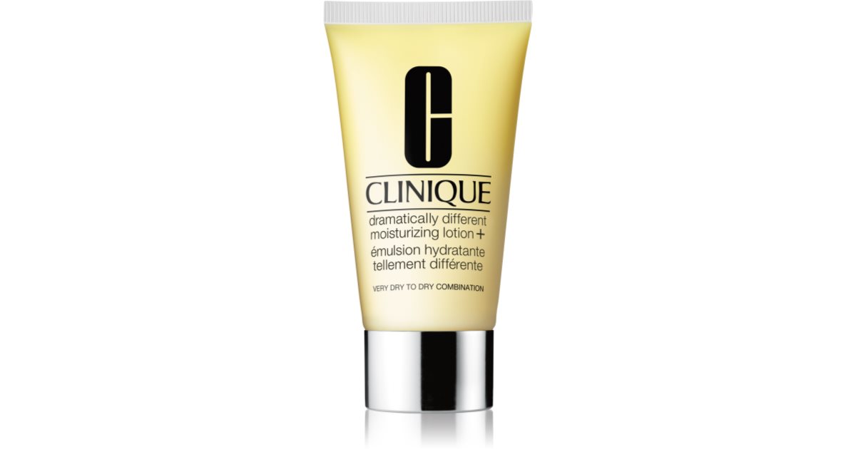 Clinique 3 Steps Dramatically Different™ Idratante+ emulsione idratante per pelli secche e molto secche 125 ml