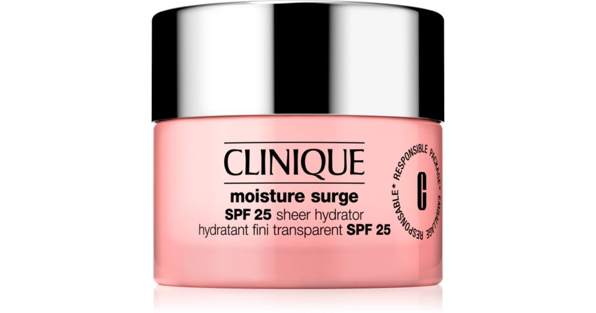 Clinique Moisture Surge™ SPF 25 Sheer Hydrator Nourishing and Hydrating Day Cream SPF 25 50 ml