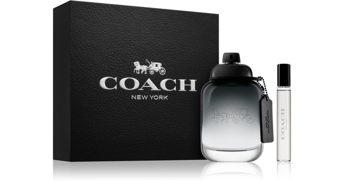 Coach gaveæske til mænd Coach Coach til mænd Eau de Toilette 60 ml + Eau de Toilette 7,5 ml