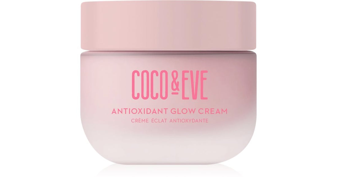 Fuktighetsgivende og opplysende ansiktskrem Coco &amp; Eve antioksidant 50 ml