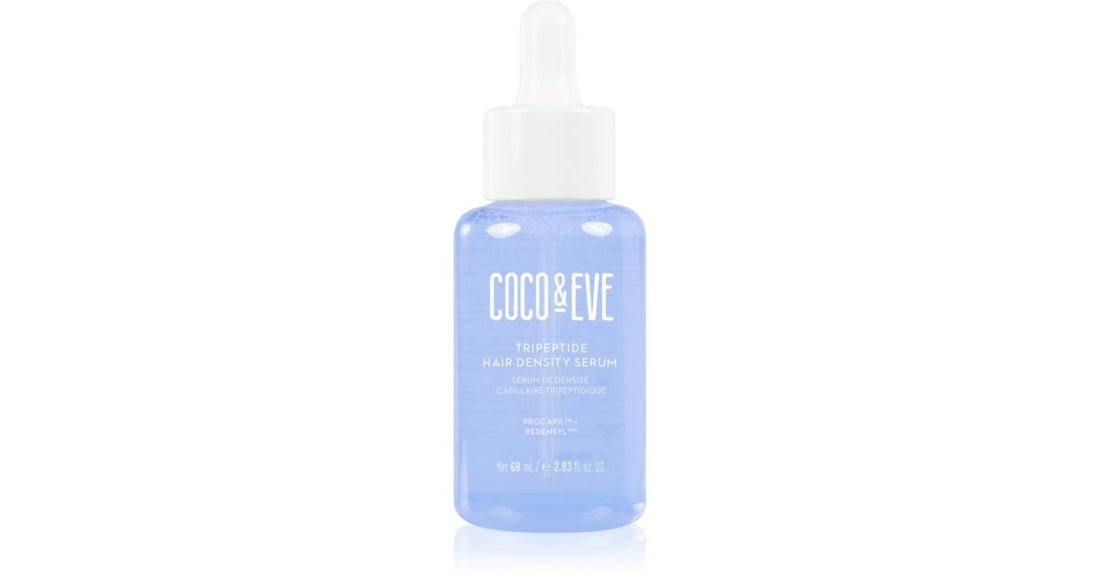 Coco &amp; Eve Boost Therapy Tripeptide siero per il cuoio capelluto per la densità dei capelli 60 ml