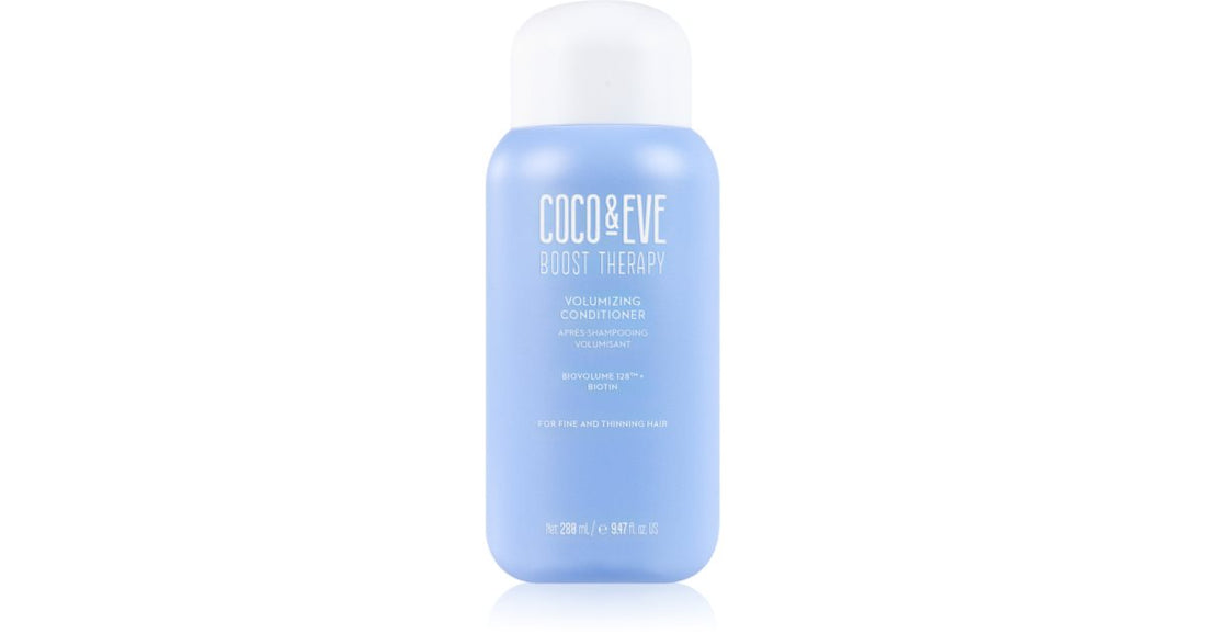 Coco &amp; Eve 부스트 테라피 볼류마이징 컨디셔너 연약한 모발용 280 ml