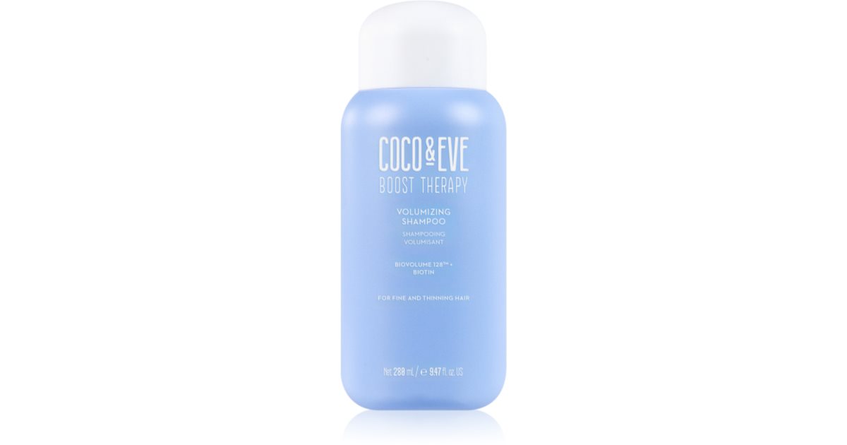 Coco &amp; Eve Boost Therapy Volumizing Shampoo för ömtåligt hår 280 ml