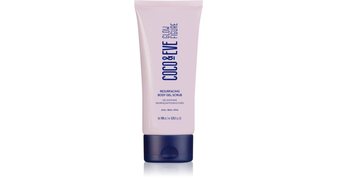 Coco &amp; Eve Glow Figure Regenerating body gel Delikat scrub 170 ml