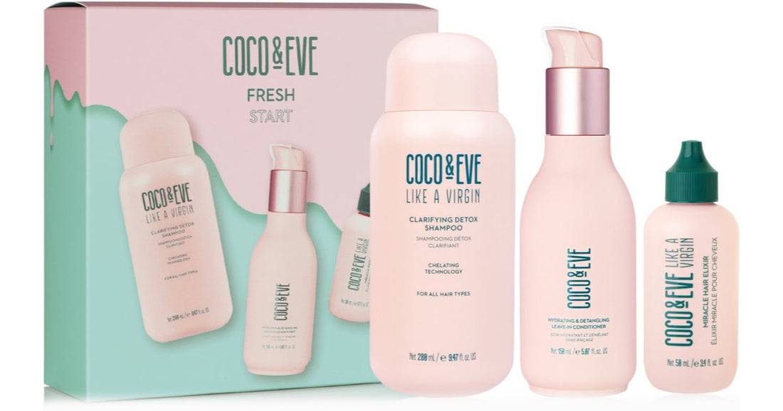 Coco &amp; Eve Σαν Παρθένος Fresh Σετ έναρξης (για όλους τους τύπους μαλλιών) 1 τεμ