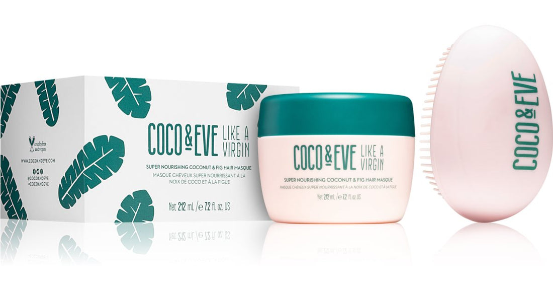 Coco &amp; Eve Like A Virgin Maschera super nutriente per capelli al cocco e fico 212ml