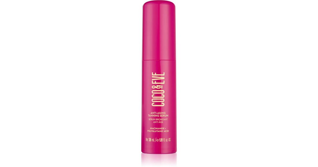 Coco &amp; Eve Sunny Honey Anti-Aging Tanning Gezichtsserum 30 ml